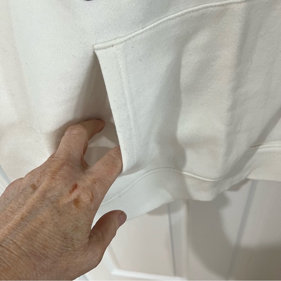 Tan and Cream Graphic Hoodie - Picture 5 of 10